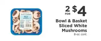 ShopRite Sliced White Mushrooms offer