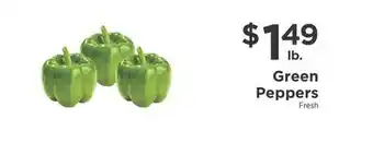 ShopRite Green Peppers offer