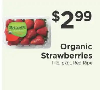 ShopRite Organic Strawberries offer