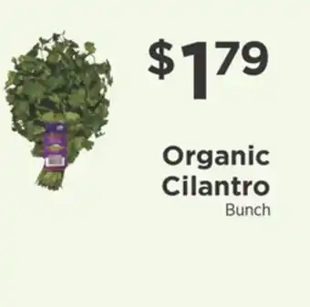 ShopRite Organic Cilantro offer