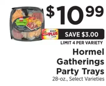 ShopRite Gatherings Party Trays offer