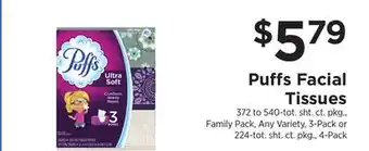ShopRite Facial Tissues offer