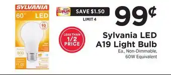 ShopRite LED A19 Light Bulb offer