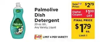 ShopRite Dish Detergent offer