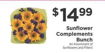 ShopRite Sunflower Complements Bunch offer