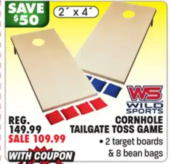 Big 5 Wild Sports Regulation Width and Length Wood Cornhole Game offer