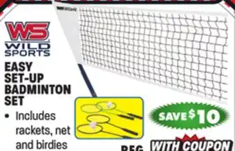 Big 5 Wild Sports Easy Setup Badminton Set offer