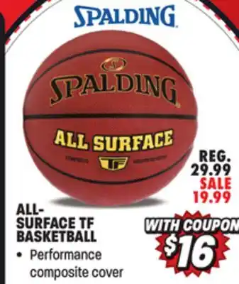 Big 5 Spalding All-Surface TF Basketball offer