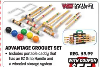 Big 5 Wild Sports Advantage Croquet Set offer