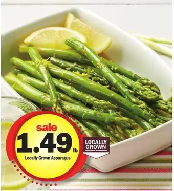 Meijer Locally Grown Asparagus offer