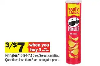 Meijer Pringles offer