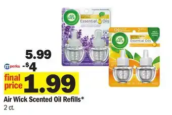 Meijer Air Wick Scented Oil Refills offer