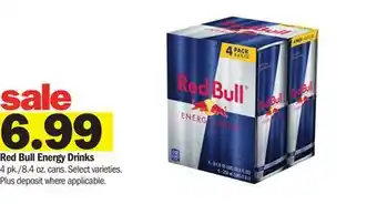 Meijer Red Bull Energy Drinks offer