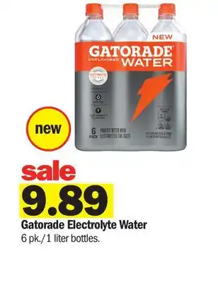Meijer Gatorade Electrolyte Water offer