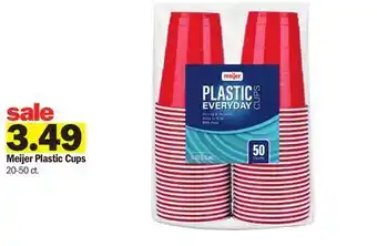 Meijer Meijer Plastic Cups offer