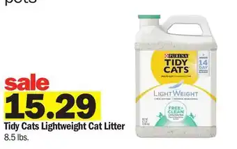 Meijer Tidy Cats Lightweight Cat Litter offer