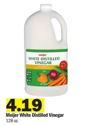 Meijer Meijer White Distilled Vinegar offer