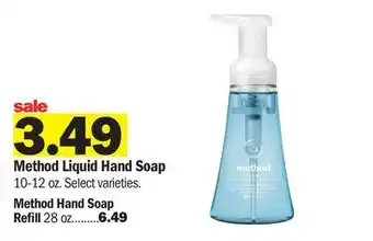 Meijer Method Liquid Hand Soap offer