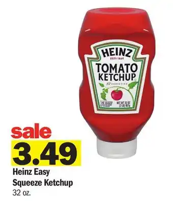 Meijer Heinz Easy Squeeze Ketchup offer