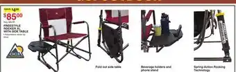 Dunham's Sports FREESTYLE ROCKER XL WITH SIDE TABLE offer