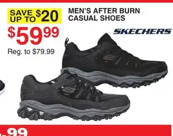 Dunham's Sports SKECHERS MEN'S AFTER BURN CASUAL SHOES offer