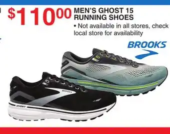 Dunham's Sports BROOKS MEN'S GHOST 15 RUNNING SHOES offer