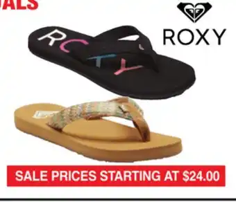 Dunham's Sports ROXY SANDALS offer