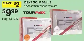 Dunham's Sports TOURMAX DSX2 GOLF BALLS offer
