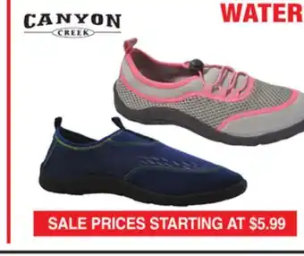 Dunham's Sports CANYON WATER SHOES offer