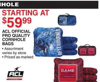 Dunham's Sports ACL CORNHOLE BAGS offer