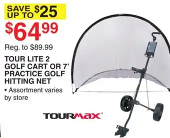 Dunham's Sports TOURMAX TOUR LITE 2 GOLF CART OR 7' PRACTICE GOLF HITTING NET offer