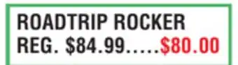 Dunham's Sports GCI ROADTRIP ROCKER offer