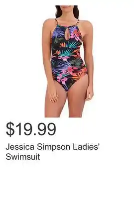 Costco Jessica Simpson Ladies' Swimsuit offer