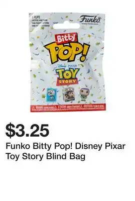 Five Below Funko Bitty Pop! Disney Pixar Toy Story Blind Bag offer