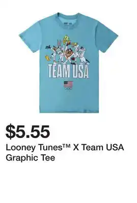 Five Below Looney Tunes X Team USA Graphic Tee offer