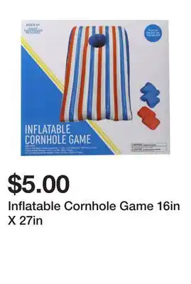 Five Below Inflatable Cornhole Game 16in X 27in offer