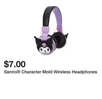 Five Below Sanrio Character Mold Wireless Headphones offer