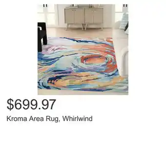 Costco Kroma Area Rug, Whirlwind offer