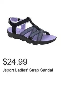 Costco Jsport Ladies' Strap Sandal offer