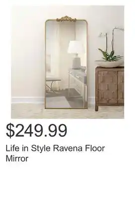 Costco Life in Style Ravena Floor Mirror offer