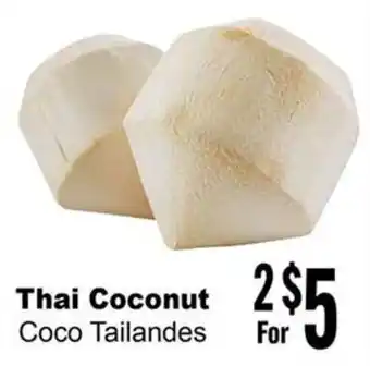 Rancho Markets Thai Coconut offer