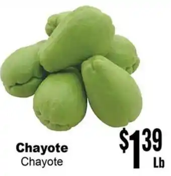 Rancho Markets Chayote offer