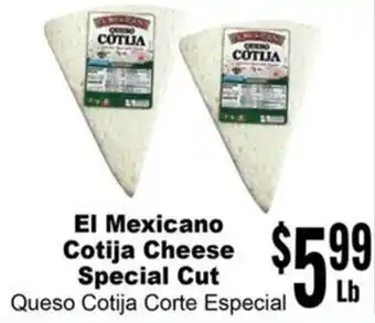 Rancho Markets El Mexicano Cotija Cheese Special Cut offer