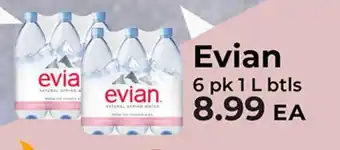 Sunset Foods Evian offer