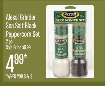 Jewel-Osco Alessi Grinder Sea Salt Black Peppercorn Set offer