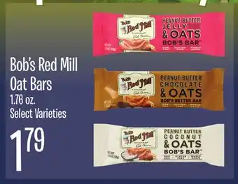 Jewel-Osco Bob's Red Mill Oat Bars offer