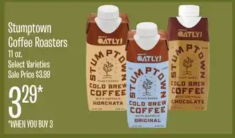 Jewel-Osco Stumptown Coffee Roasters offer