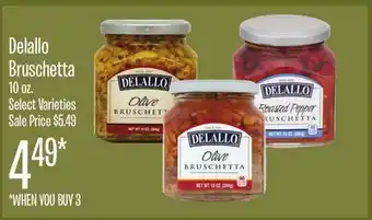 Jewel-Osco Delallo Bruschetta offer