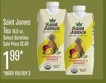 Jewel-Osco Saint James Tea offer