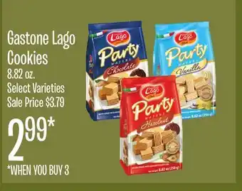 Jewel-Osco Gastone Lago Cookies offer